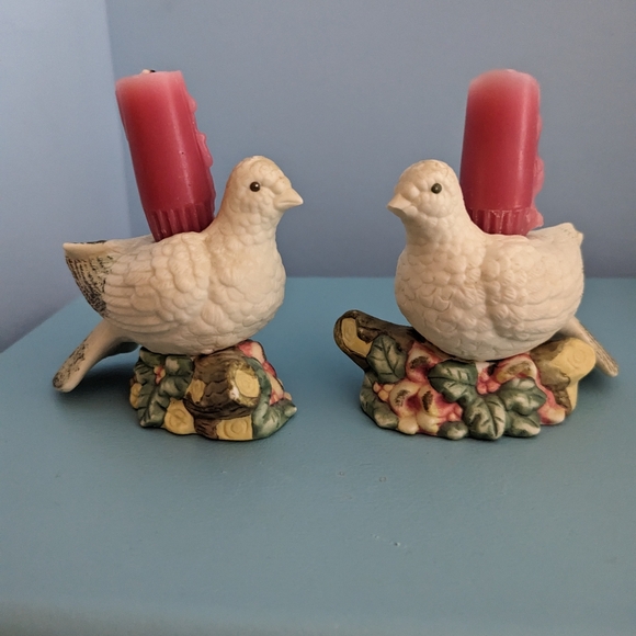 GANZ Other - Dove Candle Holders